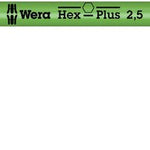 Wera 950 Hex + Ball End Hex L-Key Multicolour - Metric