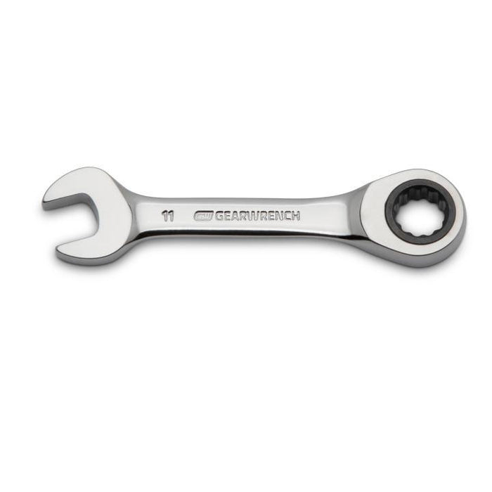 Gearwrench 11mm 12 Point Stubby Ratcheting Combination Wrench