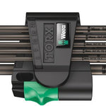 Wera 967/9 TorxÂ® L-Key Set Long 9 Pce 024460