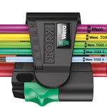 Wera 967/9 Torx Multicolour L-Key Set Long 9 Pce 024480