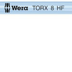 Wera 967 TorxÂ® L-Key Multicolour With Holding Function TX8x76mm 024170