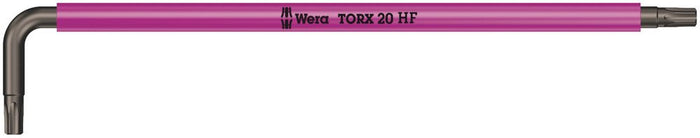 Wera 967 TorxÂ® L-Key Multicolour With Holding Function Long TX20x137mm 024475