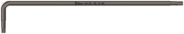Wera 967 Torx® Long L-Keys With Holding Function - Blacklaser