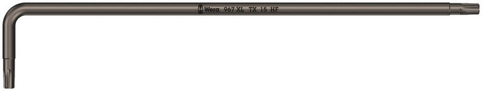 Wera 967 Torx® Long L-Keys With Holding Function - Blacklaser