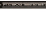 Wera 967 Torx® Long L-Keys With Holding Function - Blacklaser