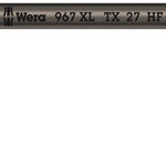 Wera 967 Torx® Long L-Keys With Holding Function - Blacklaser