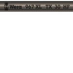 Wera 967 Torx® Long L-Keys With Holding Function - Blacklaser