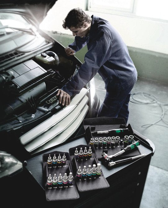 Wera 8740 Bit Socket Set With 1/2