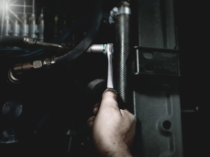 Wera 8003 Metal Ratchet With Push-Through Square 1/4
