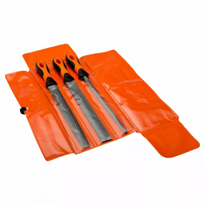 Bahco Ergo Engineering File Set 2nd Cut 250mm, 3 Pce
