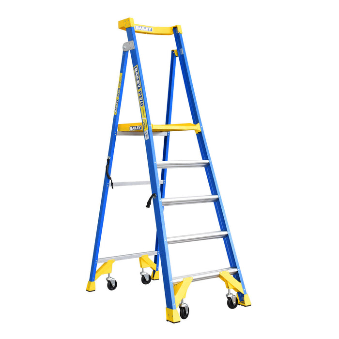 Bailey 5 Step P170 Job Station Platform Stepladder