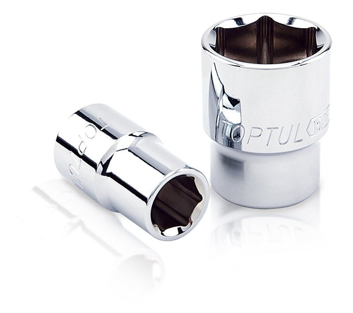 Toptul 6 Point CR-V Socket 1/4