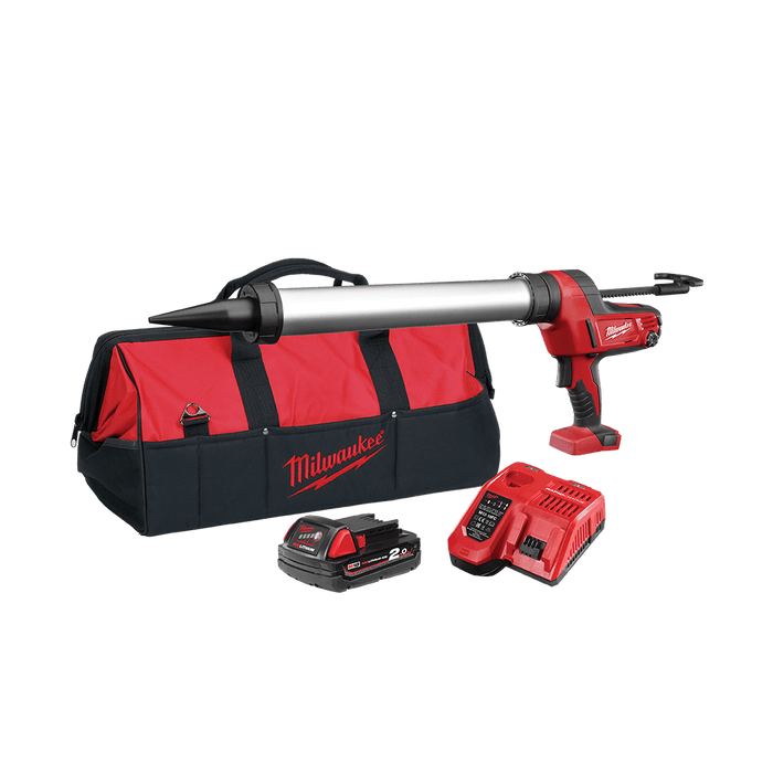 Milwaukee  M18â„¢ Cordless 600ml Sausage Style Caulk Gun Kit