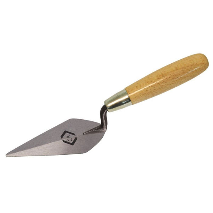 CK Pointing Trowel Carbon Steel Wood Grip 125mm