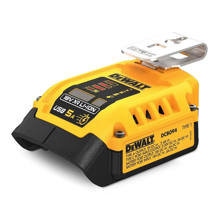 Dewalt 18V XR USB-C Charger Kit