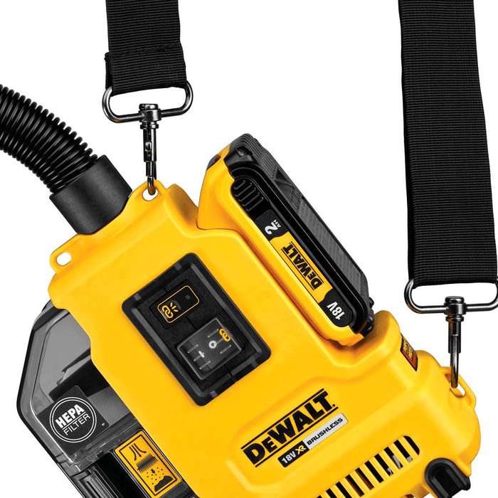 Dewalt 18V XR Li-Ion Brushless Universal Dust Extractor - 2.0Ah Kit