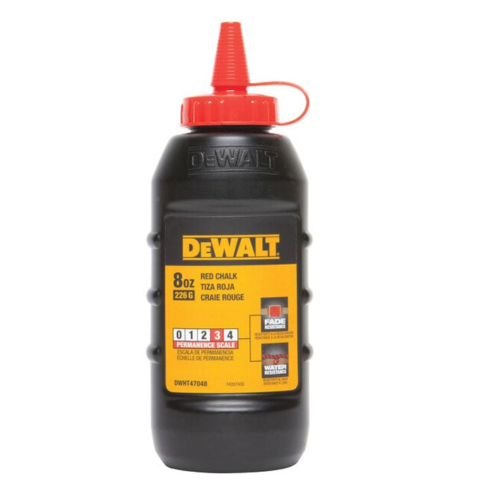 Dewalt Chalk Refill Red 225g/8oz DWHT47048L