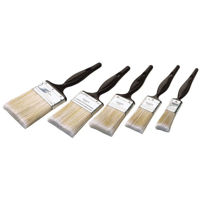 Draper Tools Paint Brush Set, 5 Pce