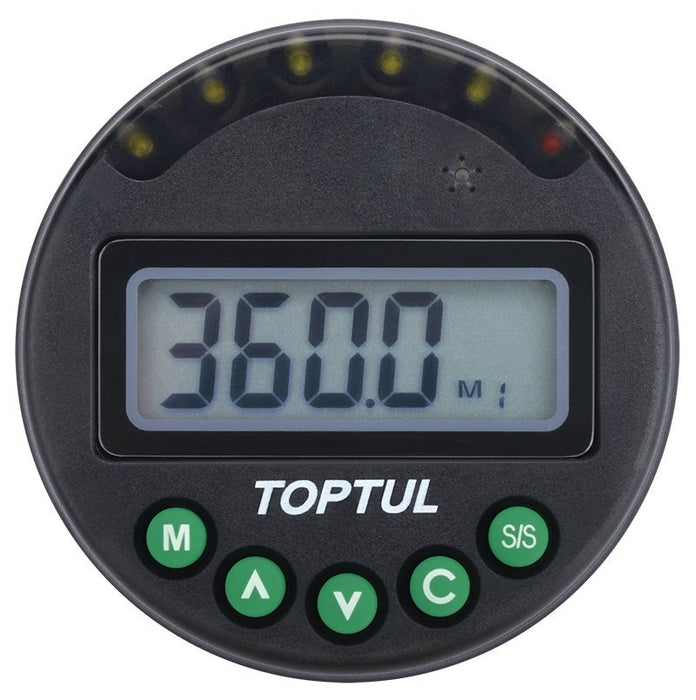 Toptul 58x58x41mm Digital Angle Meter with Magnet