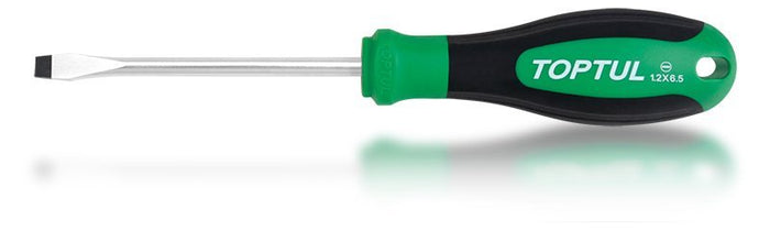 Toptul Pro-Series Slotted Anti-Slip Screwdriver 1.2x6.5x150mm