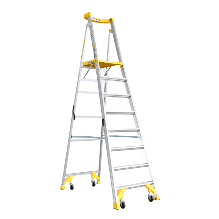 Bailey 8 Step P170 Aluminium Job Station Platform Step Ladder