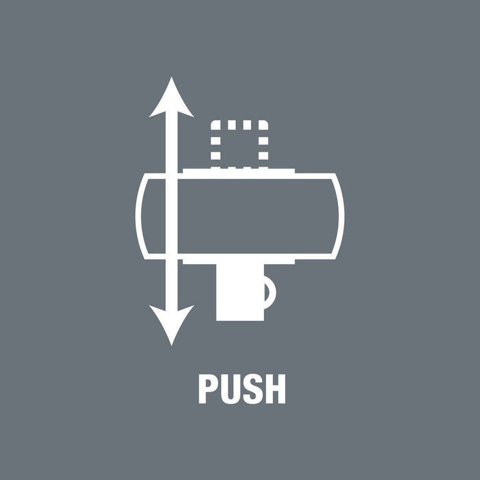 Wera 8100 Metal Ratchet Set With Push-Through Square 1/2