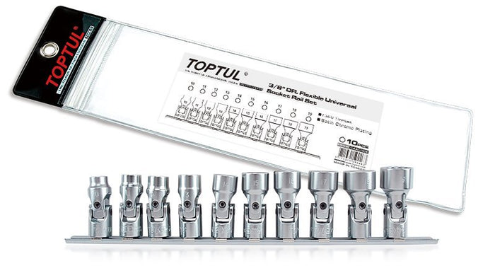 Toptul 10 Pce 3/8
