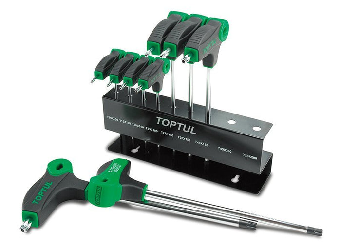 Toptul 9 Pce L-Type Torx & Tamperproof Key Set