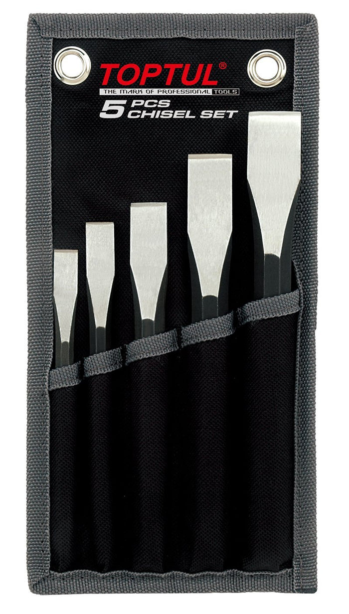 Toptul 5 Pce Flat Chisel Set