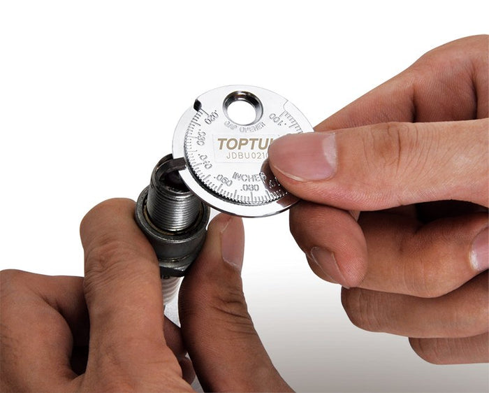 Toptul Spark Plug Gap Gauge (Coin Type)