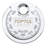 Toptul Spark Plug Gap Gauge (Coin Type)