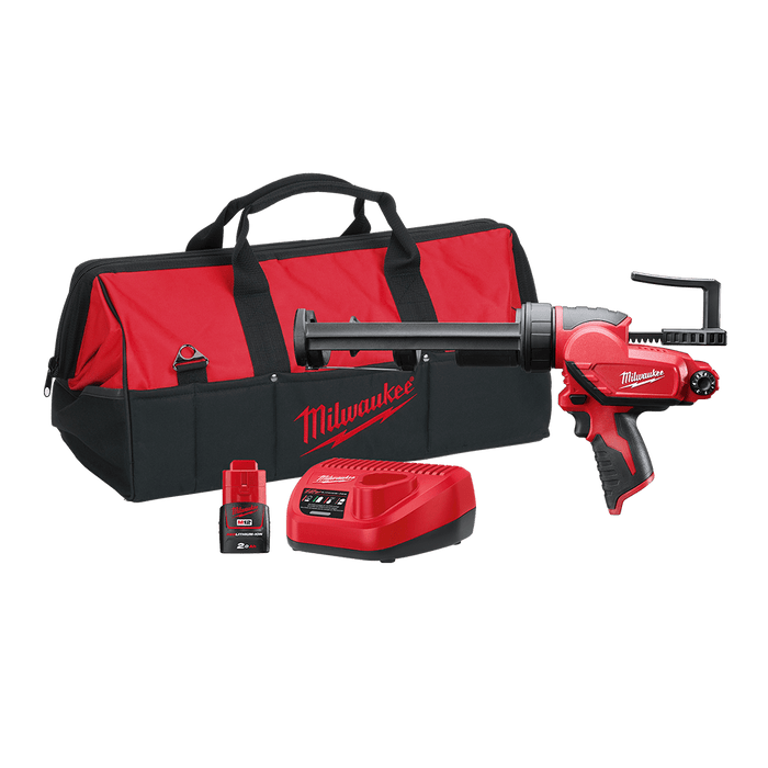 Milwaukee  M12â„¢ 310ml Caulk and Adhesive Gun 2.0Ah Kit