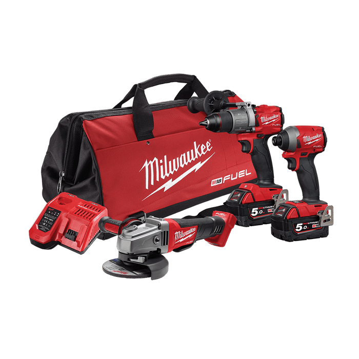 Milwaukee  M18 FUELâ„¢ 3 Piece Power Pack 3A2