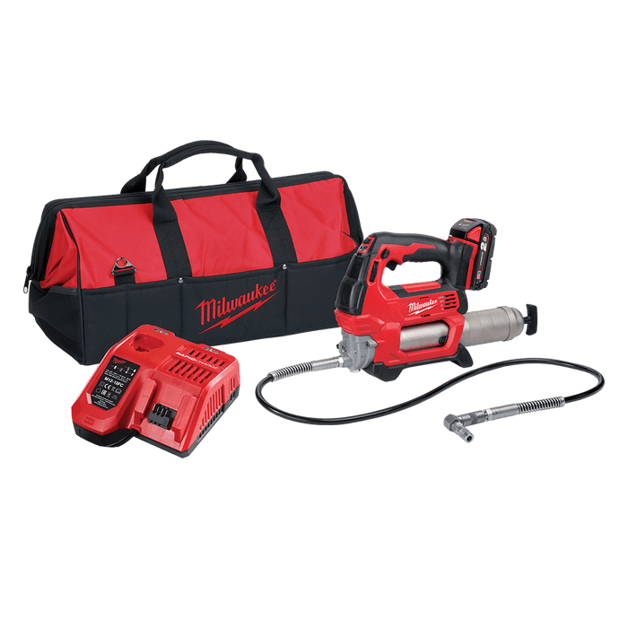 Milwaukee  M18â„¢ Cordless 2-Speed Grease Gun Kit