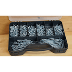 Massca Pocket-Hole Screw Kit (Self-Tapping Zinc Plated), 500pk