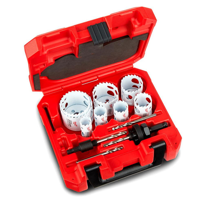 Milwaukee 12 Pce HOLE DOZER™ with Carbide Teeth Hole Saw Kit