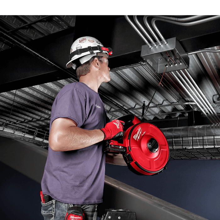 Milwaukee M18 FUEL™ Powered Fish Tape with 30 m Non-Conductive Cartridge (Tool only)