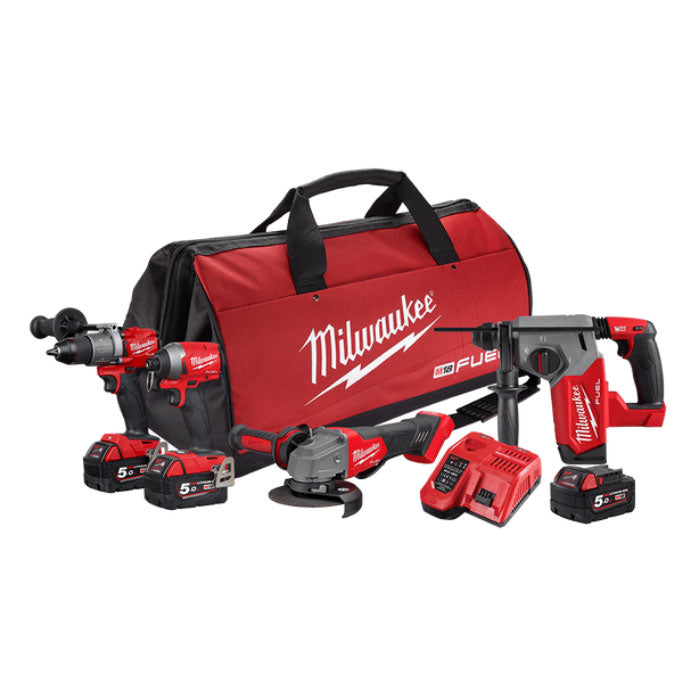 Milwaukee M18 FUEL™ 4 Piece Power Pack 4L2
