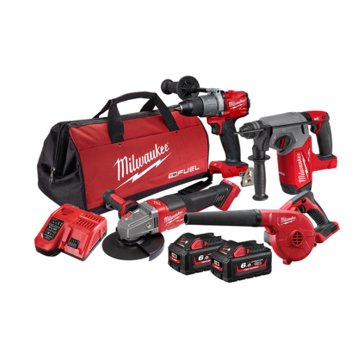 Milwaukee M18 FUEL™ 4 Piece Power Pack 4P2