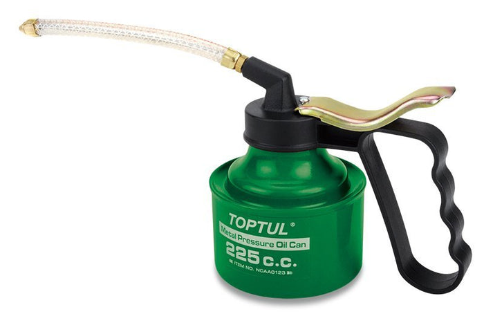 Toptul Metal Pressure Oil Can 350c.c Flexible Spout Hose