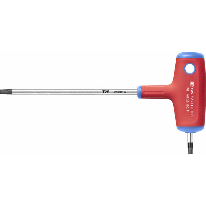 PB Swiss 1407 Torx Cross-Handle Screwdrivers with Side Drive