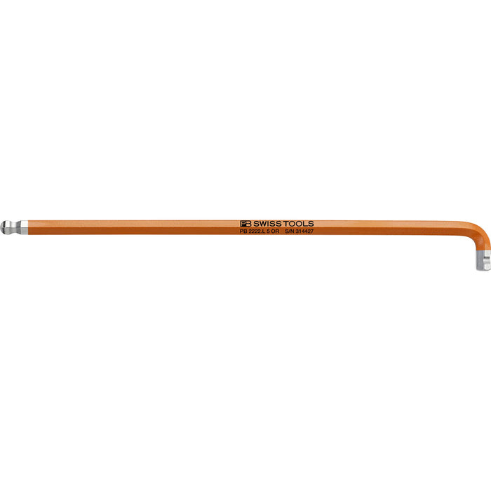 PB Swiss Rainbow 90°–100° Hex Ball End Key L-Wrenches Key (Various Sizes)