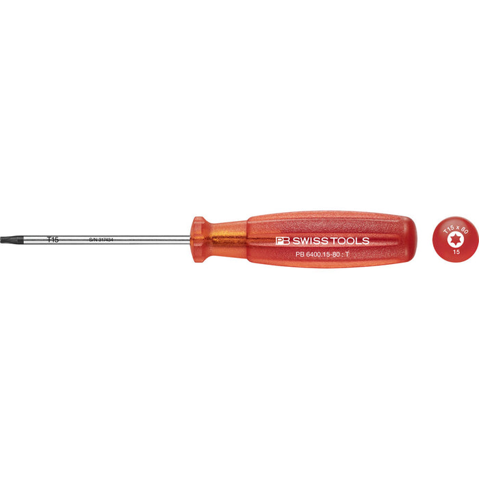 PB Swiss 6400 Torx Multicraft Screwdrivers (Various Sizes)