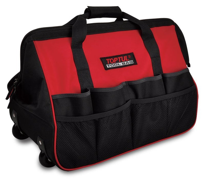 Toptul Tool Bag with Wheels and Telescoping Handle 530x270x320mm