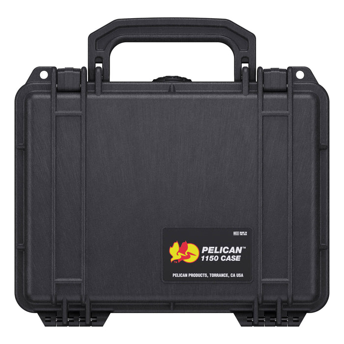 Pelican 1150B Protector Case - Black - With Foam (240 x198 x 109mm)