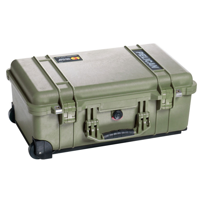 Pelican 1510 Protector Carry-On Case with Dividers - Olive Drab Green (559 x 351 x 229mm)