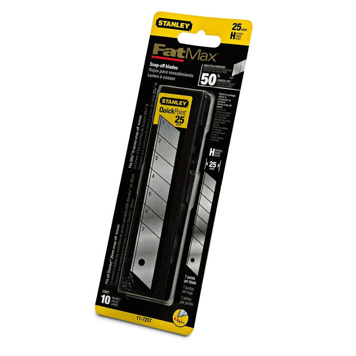 Stanley FatMax Blades Snap-Off 25mm X 10Pk