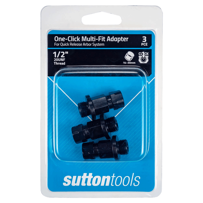 Sutton H122 Adaptor for Quick Release Arbor 1/2