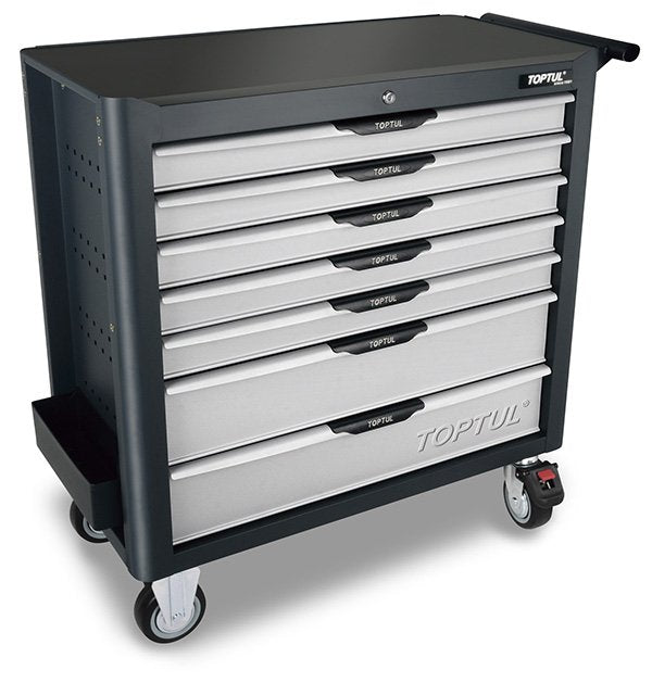 Toptul 7 Drawer Mobile Tool Trolley (Jumbo Model)