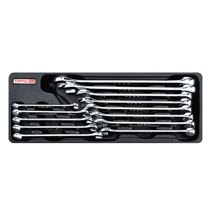 Toptul 13 Pce 15° Offset Pro-Line Combination Spanner Set (Metric)